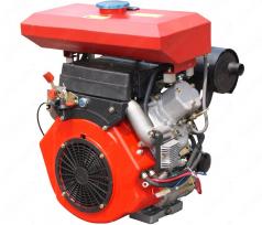 2V88 Double Cylinder Air Cooled Diesel Engine