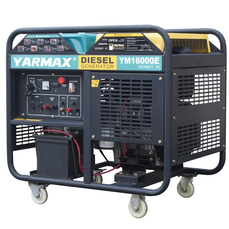 Yarmax Open Type Diesel Generator 16000E