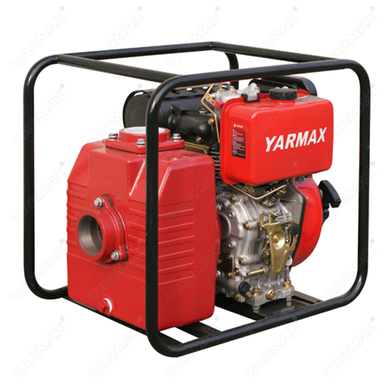 3 Inch / 4 Inch Large Flow（Portable Diesel Iron）Water Pump
