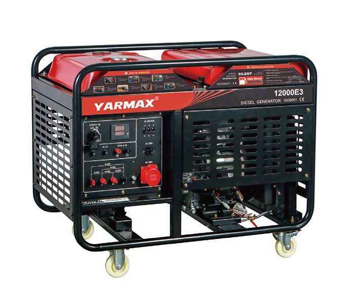 Two Cylinder Open Type Diesel Generator YM12000E,YM13000E,YM16000E,YM16500E